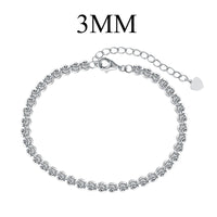 [Aethel jewelry]Ornate  Sparkling Round Cut Daily Bracelet