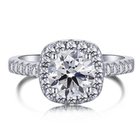 [Aethel jewelry]Dazzling Resplendent Round Cut Wedding Ring