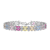 [Aethel jewelry]Delicate Colorful Multi Cut Party Bracelet