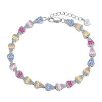 [Aethel jewelry]Radiant Water Drop Shape Daily Bracelet