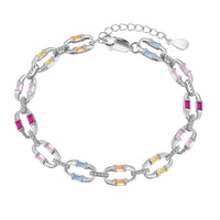 [Aethel jewelry]Dazzling Colorful Daily Bracelet