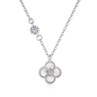 [Aethel jewelry]Delicate Flower Shape Necklace