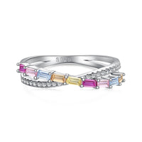 [Aethel jewelry]Energetic Elegant Radiant Cut Party Ring