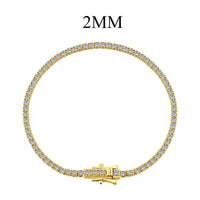 [Aethel jewelry]Radiant Colorful Round Cut Party Bracelet