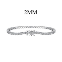 [Aethel jewelry]Dazzling Exquisite Round Cut Daily Bracelet