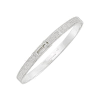 [Aethel jewelry]HM KELLY BRACELET IN SILVER AND FULL PAVE DIAMOND