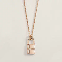[Aethel jewelry]HM ADVANCED NICHE LOCK HEAD NECKLACE DIAMONDS