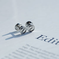 [Aethel jewelry]LOVE EARRINGS SILVER 10MM