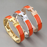 [Aethel jewelry]H ORANGE BRACELET