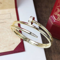 [Aethel jewelry]JUSTE BRACELET 3.5MM DOUBLE ROW DIAMOND