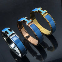 [Aethel jewelry]H BRACELET BLUE RAINBOW CERAMIC
