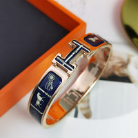 [Aethel jewelry]H COUVERTURES DARK BLUE BRACELET