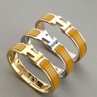 [Aethel jewelry]H BRACELET PERU 12MM