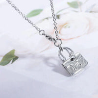 [Aethel jewelry]AMULETTE PEDANT SILVER NECKLACE