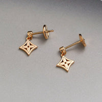 [Aethel jewelry]STAR EARRINGS GOLD