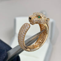 [Aethel jewelry]PANTHERE PINK GOLD DIAMOND RING