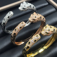 [Aethel jewelry]PANTHERE BIG BRACELET DIAMONDS