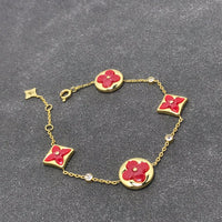 [Aethel jewelry]STAR AND SUN CARNELIAN 4 MOTIFS 3 DIAMONDS