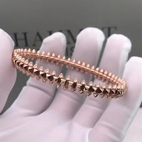 [Aethel jewelry]CLASH PINK GOLD BRACELET