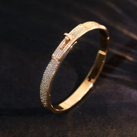 [Aethel jewelry]KELLY BRACELET DIAMOND PAVED