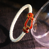 [Aethel jewelry]FORCE 10 WHITE TEXTILE DIAMOND PAVED