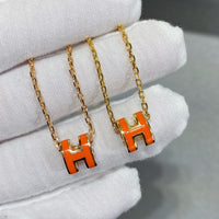 [Aethel jewelry]MINI POP H NECKLACE