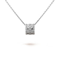 [Aethel jewelry]PERLEE PEDANT SIVLER DIAMOND NECKLACE