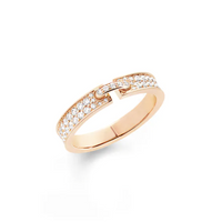 [Aethel jewelry]ALLIANCE LIENS VIDENCE PAVED DIAMOND 4MM RING