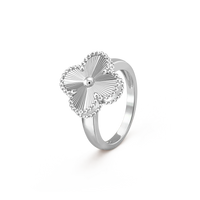 [Aethel jewelry]CLOVER SILVER RING