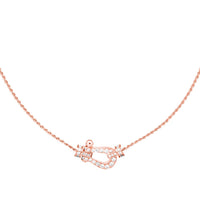 [Aethel jewelry]FORCE 10 PINK GOLD DIAMOND NECKLACE