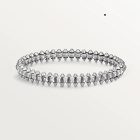 [Aethel jewelry]CLASH SILVER BRACELET