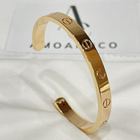 [Aethel jewelry]LOVE BRACELET 6.1MM OPEN CUFF