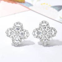 [Aethel jewelry]LOOP EARRINGS FULL MOTIF DIAMOND 16MM