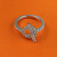 [Aethel jewelry]ECHAPPEE RING SILVER DIAMOND