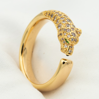 [Aethel jewelry]PANTHERE RING DIAMOND 7.3MM