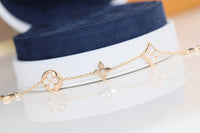 [Aethel jewelry]LEAF CLOVER BRACELET