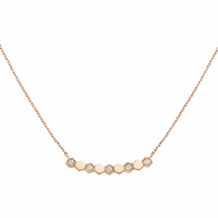 [Aethel jewelry]BEE MY LOVE DIAMOND NECKLACE