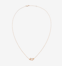 [Aethel jewelry]FORCE 10 DIAMOND PINK GOLD NECKLACE MINI MODEL