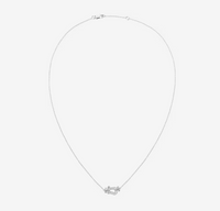 [Aethel jewelry]FORCE 10 DIAMOND SILVER NECKLACE MINI MODEL