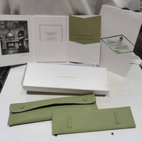 [Aethel jewelry]VA CLOVER BRACELET NECKLACE RING BOX GIFT BAG