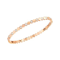 [Aethel jewelry]BEE LOVE PINK GOLD DIAMOND BRACELET
