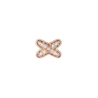 [Aethel jewelry]JEUX DE PINK GOLD DIAMOND EARRINGS