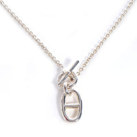 [Aethel jewelry]HM CHAINE D'ANCRE PENDANT NECKLACE STERLING SILVER