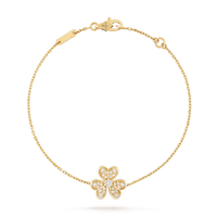 [Aethel jewelry]FRIVOLE GOLD FLOWER DIAMOND BRACELET