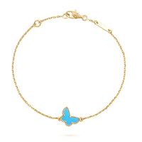 [Aethel jewelry]BUTTERFLY TURQUOISE BUTTERFLY BRACELET
